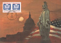 Statue of Freedom Postcard