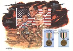 To The Heros of Desert Storm Postcard