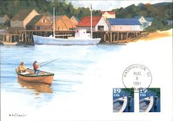 Fishing Boat Postcard