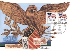 American Symbols Maximum Cards Postcard Postcard Postcard