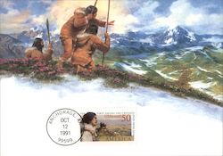 Bering Land Bridge Postcard