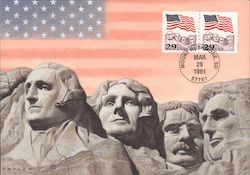 Mount RUshmore National Memorial Postcard