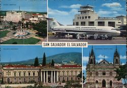 Views of San Salvador El Salvador Central America Postcard Postcard Postcard