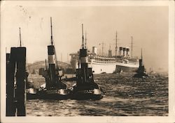 Hamburg - Hafen (the port) Germany Postcard Postcard Postcard