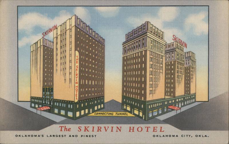 The Skirvin Hotel Oklahoma City, OK Postcard