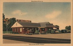 Razorback Drive In "One of the South's Finest" Postcard