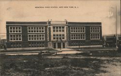 Memorial High School Postcard