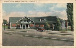 Hostess House "Marine Barracks" Quantico, VA Postcard Postcard Postcard