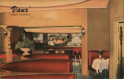 Vaux Restaurant Postcard