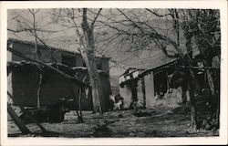 Village Scene - Persian Gulf Command Iran Grodan Photo Company Postcard Postcard Postcard