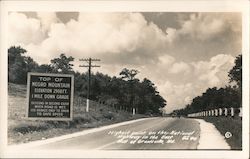 Top of Negro Mountain Grantsville, MD Postcard Postcard Postcard