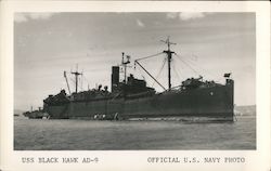 USS Black Hawk AD-9 Original Photograph