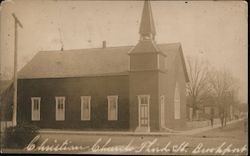 Christian Church, Third Street Brookport, IL Postcard Postcard Postcard