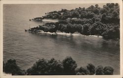 US Warships Rolling Coal Postcard