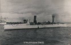 USS Ericsson (TB-2) Postcard