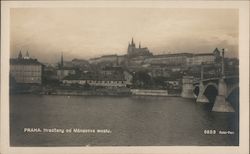 Hradčany from Mánes bridge Postcard