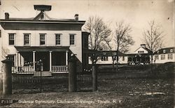 Disbrow Dormitory. Litchworth Village Postcard