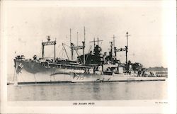 USS Arcadia AD-22 Ships Postcard Postcard Postcard