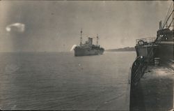 Naval Ships in Northern Pacific 1918 Postcard Postcard Postcard