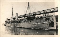 USS Canandaigua Charleston, SC Ships Postcard Postcard Postcard