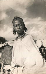 Niger Tribesman Africa Postcard Postcard Postcard