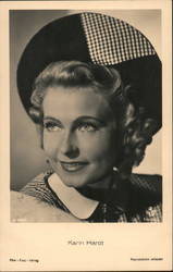 Karin Hardt Actresses Foto Quik Postcard Postcard Postcard