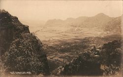 Mountains and Valley Scene Tepoxtlan, Mor Mexico Hugo Brehme Postcard Postcard Postcard