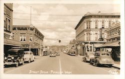 Street Scene Puyallup, WA Ellis Postcard Postcard Postcard