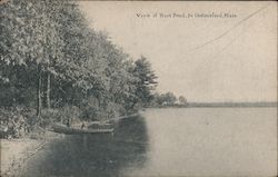 View of Hart Pond South Chelmsford, MA Postcard Postcard Postcard