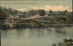 Glen Eyre on the Lacawaxen River Pike, PA Postcard Postcard Postcard