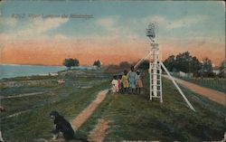 6262 River Lamp on the Mississippi Postcard