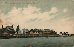 Along the Beach, Indian Neck Postcard