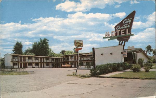 City Center Motel Salem, OR Postcard