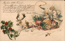 Letter from Santa Claus Postcard