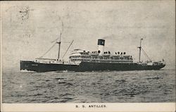 S.S. Antilles Boats, Ships Postcard Postcard Postcard