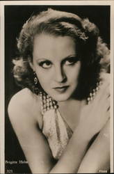 Brigitte Helm Actresses Postcard Postcard Postcard