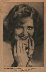 Clara Bow Actresses Postcard Postcard Postcard