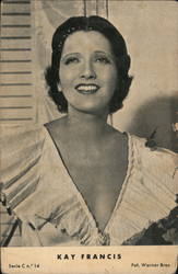 Kay Francis Actresses Postcard Postcard Postcard