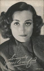 JOAN CRAWFORD Actresses Postcard Postcard Postcard