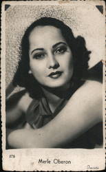 Merle Oberon Actresses Postcard Postcard Postcard