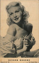 Ginger Rogers Actresses Postcard Postcard Postcard