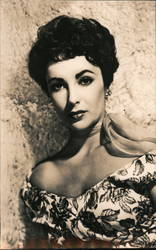 Elizabeth Taylor Actresses Postcard Postcard Postcard