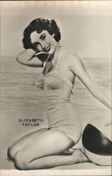 Elizabeth Taylor Actresses Postcard Postcard Postcard