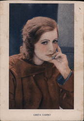 Greta Garbo Postcard