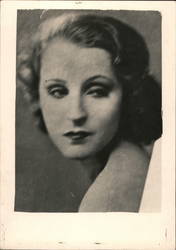 Brigitte Helm Actresses Postcard Postcard Postcard