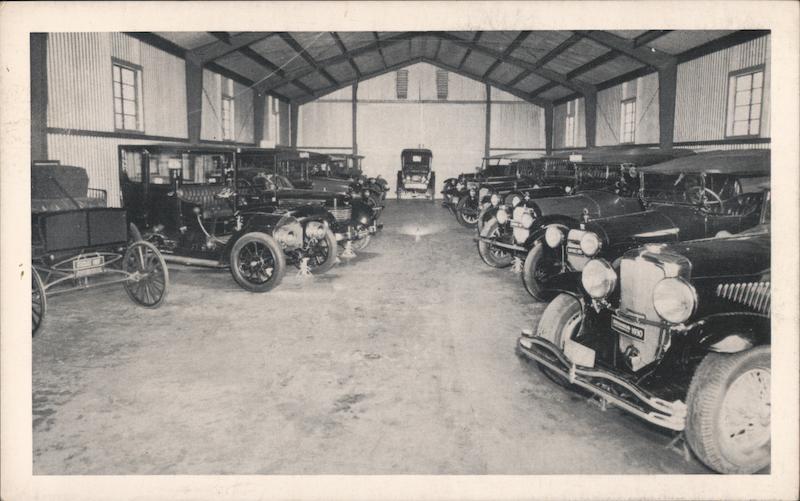 Magee Antique Car Museum Bloomsburg, PA Postcard