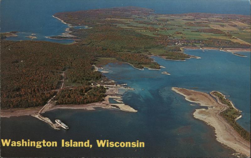 Washington Island Wisconsin Postcard