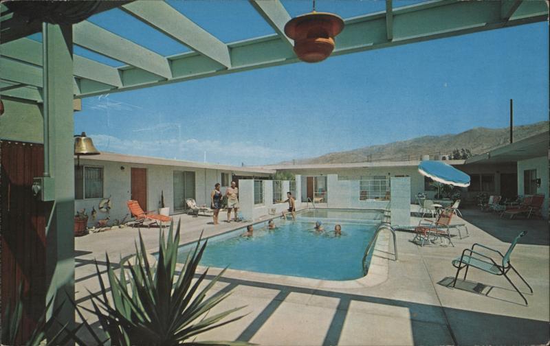 Mary Ann Manor Spa-Tel Desert Hot Springs, CA Postcard