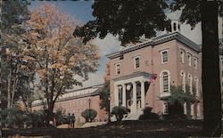 Bates College, Hawthorne Hall Postcard