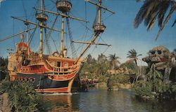 Pirate Ship Postcard